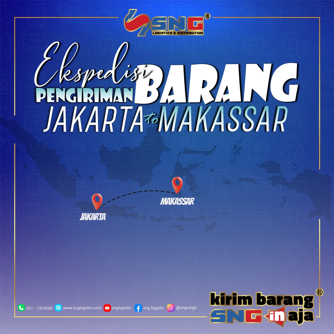 Jasa Ekspedisi Pengiriman Barang Jakarta Makassar